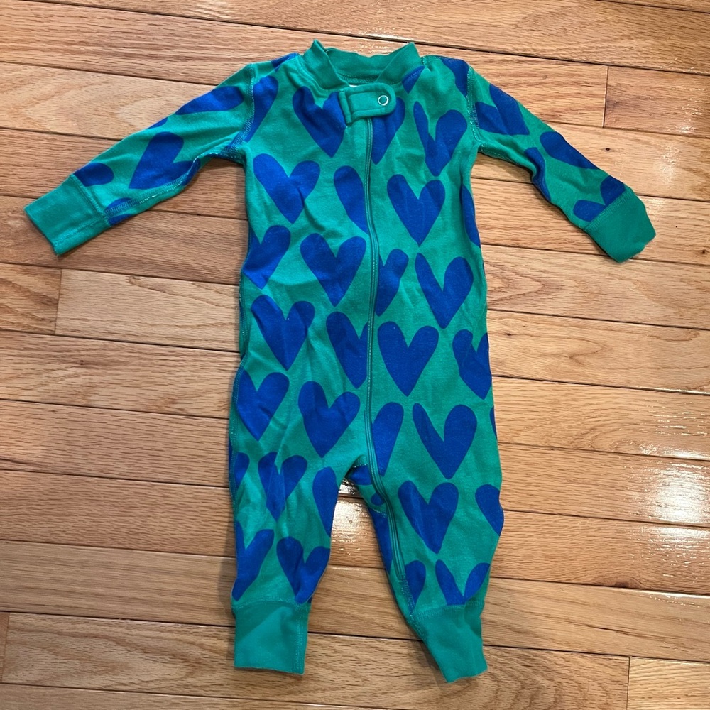 Hanna Andersson Heart Zip Up